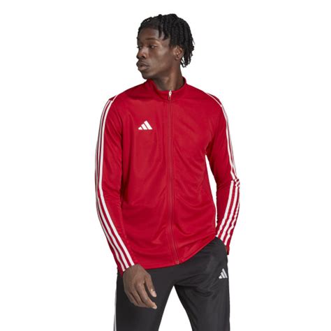 adidas rood zwart wit jack glans|Trainingsjacks en trainingsvesten .